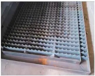 CNC Plasma Cutting Machine: Process Optimization Analysis 4 Fig. 3 Physical drawing of worktable after optimization of CNC plasma cutting machine