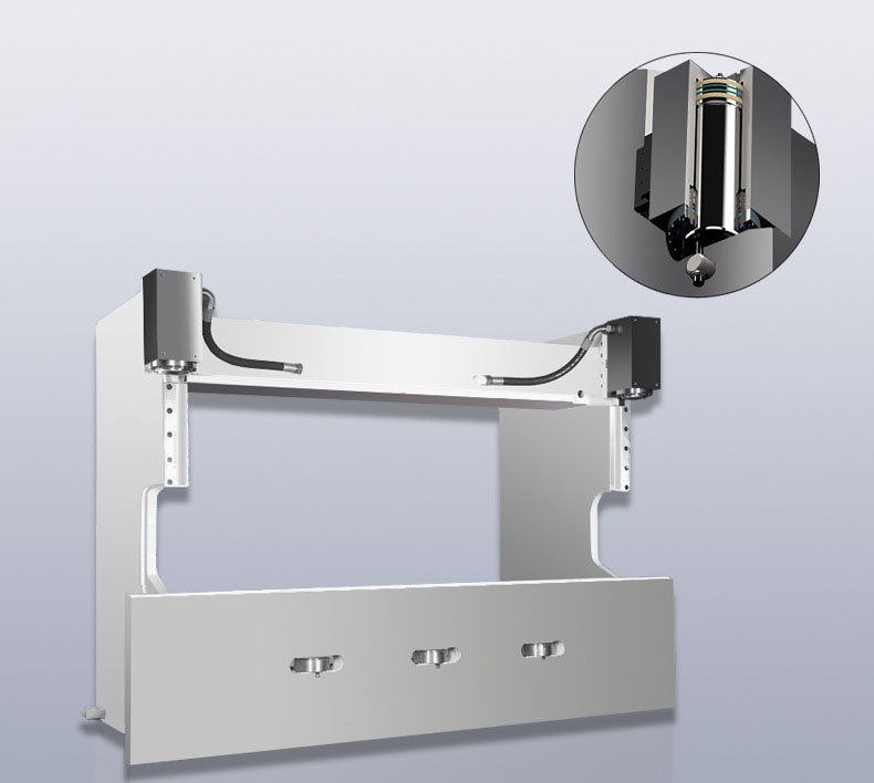NC Press Brake Functions and Parts Explained: Body, Controller, Ram and Stroke 2 NC press brake frame