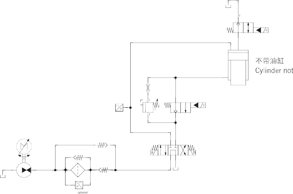 Servo Hydraulic System ePrAX®control for Press Brakes - 2024 Guide 4 Simplified circuit diagram