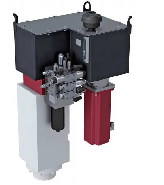 Servo Hydraulic System ePrAX®control for Press Brakes - 2024 Guide 3 With mounted cylinder