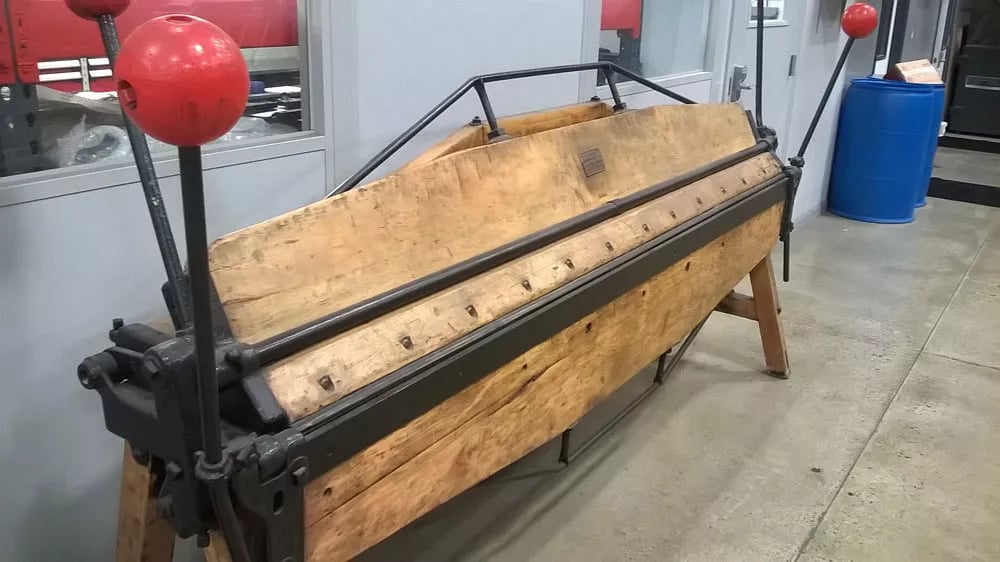 Uncovering The Mystery Of Press Brake - Origin And Name Evolution 3 cornice brake