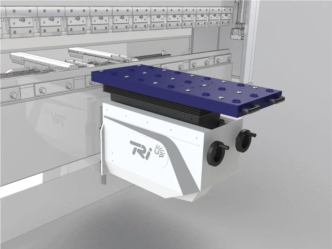 Press Brake Follow-up Device- A Good Helper for Bending Process 2 sheet follower for press brake