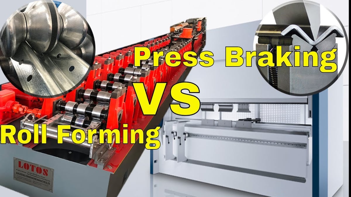 What Is Press Brake Forming? Complete Guide 5 Press brake forming vs roll forming